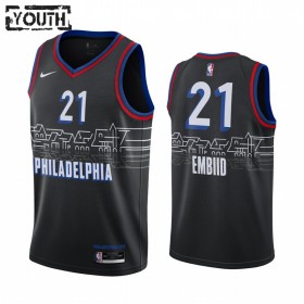 Dres Philadelphia 76ers Joel Embiid 21 2020-21 City Edition Swingman - Dječji